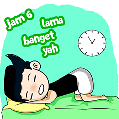 [LINEスタンプ] Si Gegeh: Fasting Edition