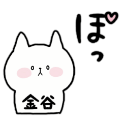 [LINEスタンプ] 全国の【金谷】さんのためのスタンプ