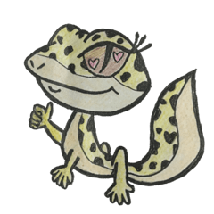 [LINEスタンプ] レオパー子さん