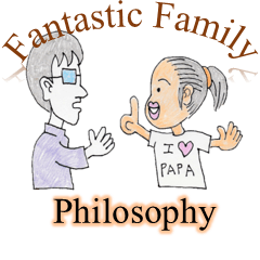 [LINEスタンプ] fantastic family philosophy (Japanese)