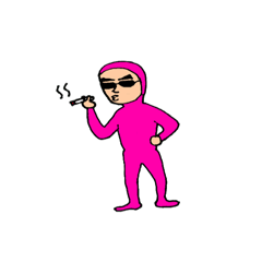 [LINEスタンプ] ピンクタイツ男2