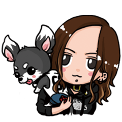 [LINEスタンプ] RUKAととらをの部屋