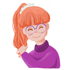 [LINEスタンプ] Lucy Scowl