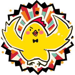 [LINEスタンプ] swagger chicken's daily life