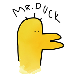 [LINEスタンプ] Mr.duck by phet