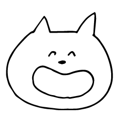 [LINEスタンプ] よこたねこ