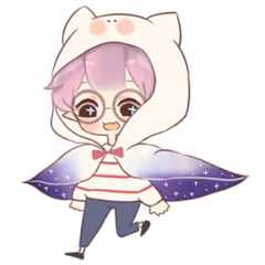 [LINEスタンプ] KAREN with Unknown creatures