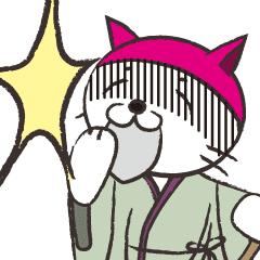 [LINEスタンプ] 動く！「仙にゃん」