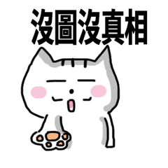 [LINEスタンプ] chao hu cat part7