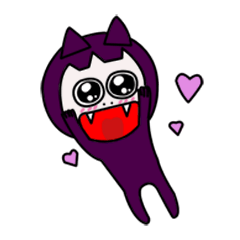 [LINEスタンプ] Little Vampire