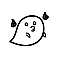 [LINEスタンプ] Ghost life #1