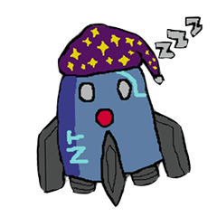[LINEスタンプ] I'm a rocket