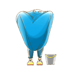 [LINEスタンプ] 兄さんはスライム