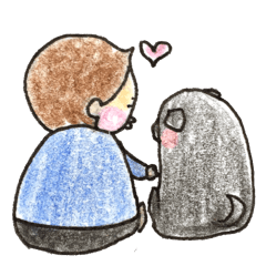[LINEスタンプ] おーすけちゃん