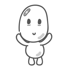[LINEスタンプ] Blanc Boo Boo Baby