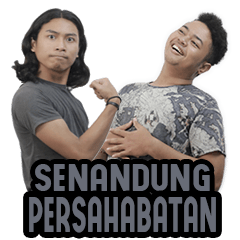 [LINEスタンプ] Senandung Persahabatan