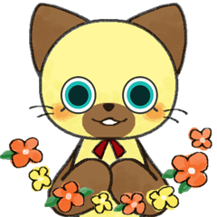 [LINEスタンプ] ねこのぬいぐるみのねるこ