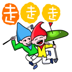 [LINEスタンプ] Golf Baby
