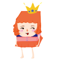 [LINEスタンプ] Aluminum foil bag princess