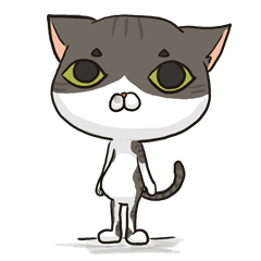 [LINEスタンプ] A lazy lazy cat