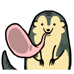 [LINEスタンプ] Hello pangolin