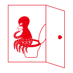 [LINEスタンプ] タコだけに