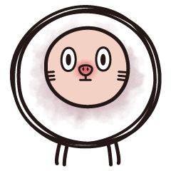 [LINEスタンプ] Lion Pig