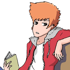 [LINEスタンプ] Sichikomik: Handsome