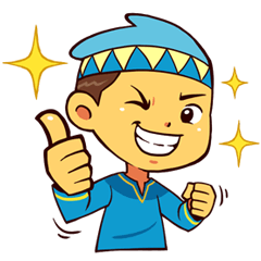 [LINEスタンプ] Komikudin: Udin