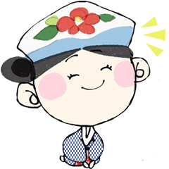 [LINEスタンプ] 伊豆大島のあんこちゃん