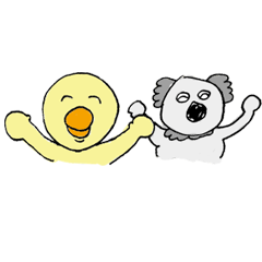 [LINEスタンプ] ぱお様とコアラ