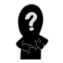 [LINEスタンプ] Funny Black Man ？