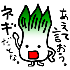 [LINEスタンプ] ネギ氏とこんにゃ君（ねぎとこんにゃく）