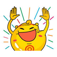 [LINEスタンプ] Happy cheese