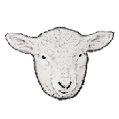 [LINEスタンプ] sheep and pugs