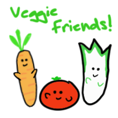 [LINEスタンプ] Veggie Friends I