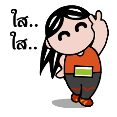 [LINEスタンプ] Noo Fin the Runner