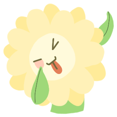 [LINEスタンプ] Flower say