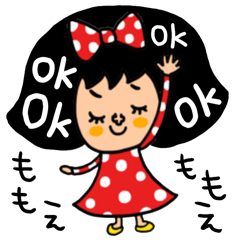 [LINEスタンプ] ももえ専用セットパック