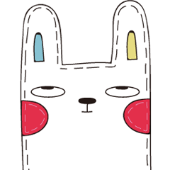 [LINEスタンプ] stunned animals