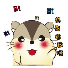 [LINEスタンプ] mo mo rat