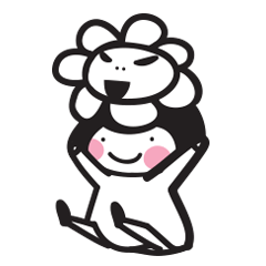 [LINEスタンプ] flowergirl