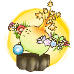 [LINEスタンプ] Tree spirit time 2