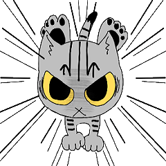 [LINEスタンプ] 猫3びき〜日常〜