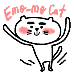 [LINEスタンプ] Emo-mo cat