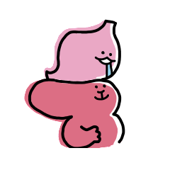[LINEスタンプ] 胃腸を大切に