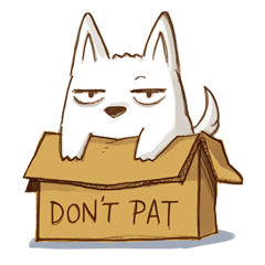 [LINEスタンプ] ookami da wolf