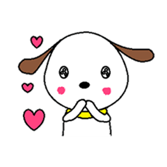 [LINEスタンプ] 犬のスタンプ基本パック