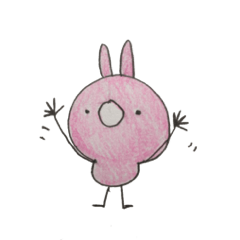 [LINEスタンプ] Sloppy Rabbit-san