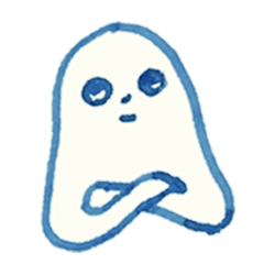 [LINEスタンプ] ちいさいしろくん